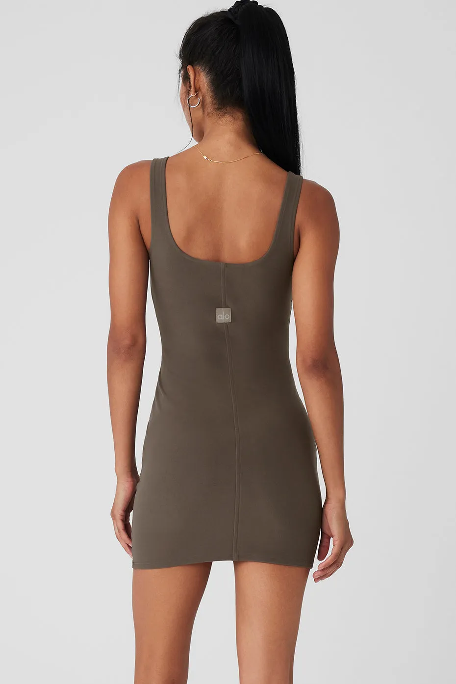 Alosoft Head Start Dress - Olive Tree sold by Alo Yoga product image thumbnail 2