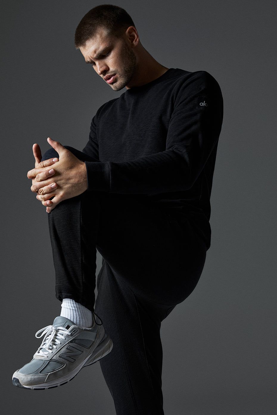 The Qualifier Pant - Black Slub sold by Alo Yoga product image thumbnail 5