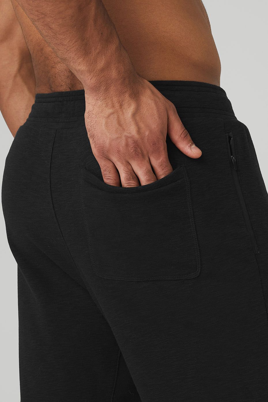 The Qualifier Pant - Black Slub sold by Alo Yoga product image thumbnail 4