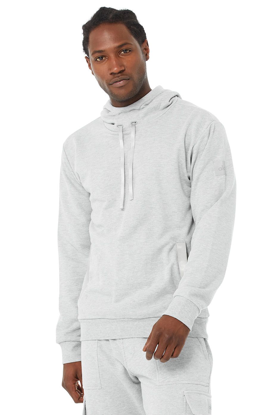Highline Hoodie - Athletic Heather Grey sold by Alo Yoga product image thumbnail 3