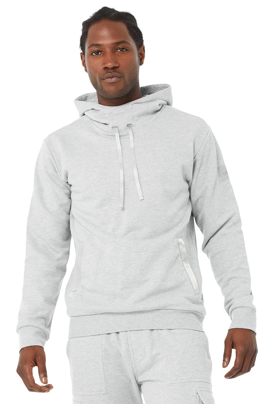 Highline Hoodie - Athletic Heather Grey sold by Alo Yoga