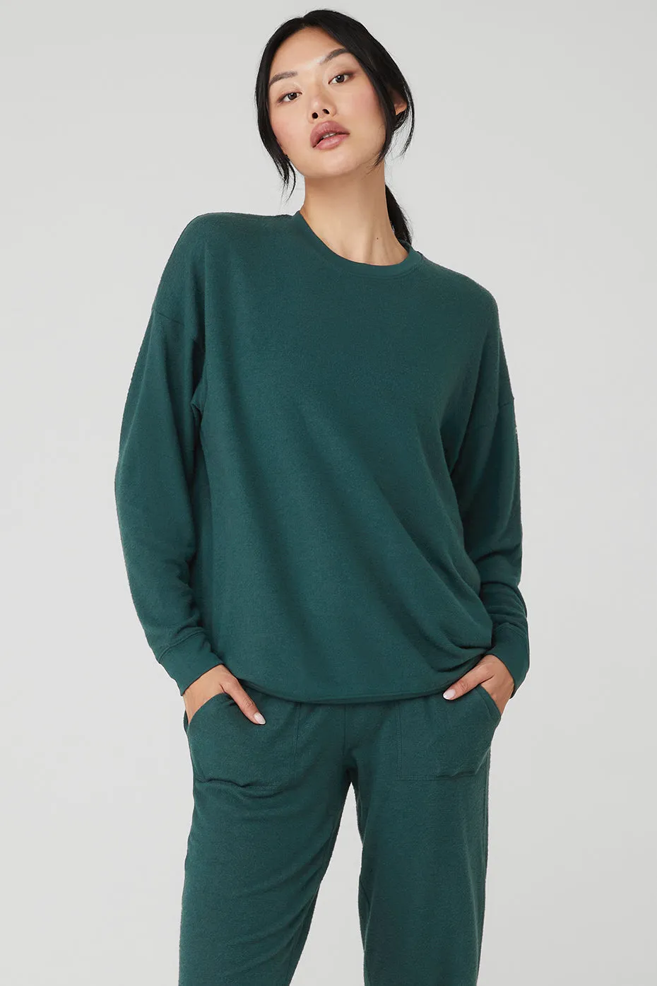 Soho Pullover - Midnight Green sold by Alo Yoga product image thumbnail 2