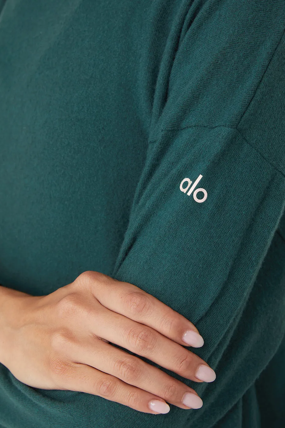 Soho Pullover - Midnight Green sold by Alo Yoga product image thumbnail 5