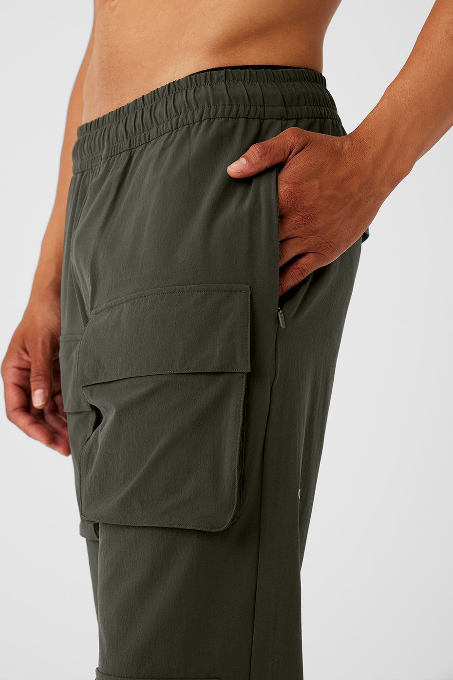 Cargo Venture Pant - Stealth Green sold by Alo Yoga product image thumbnail 4
