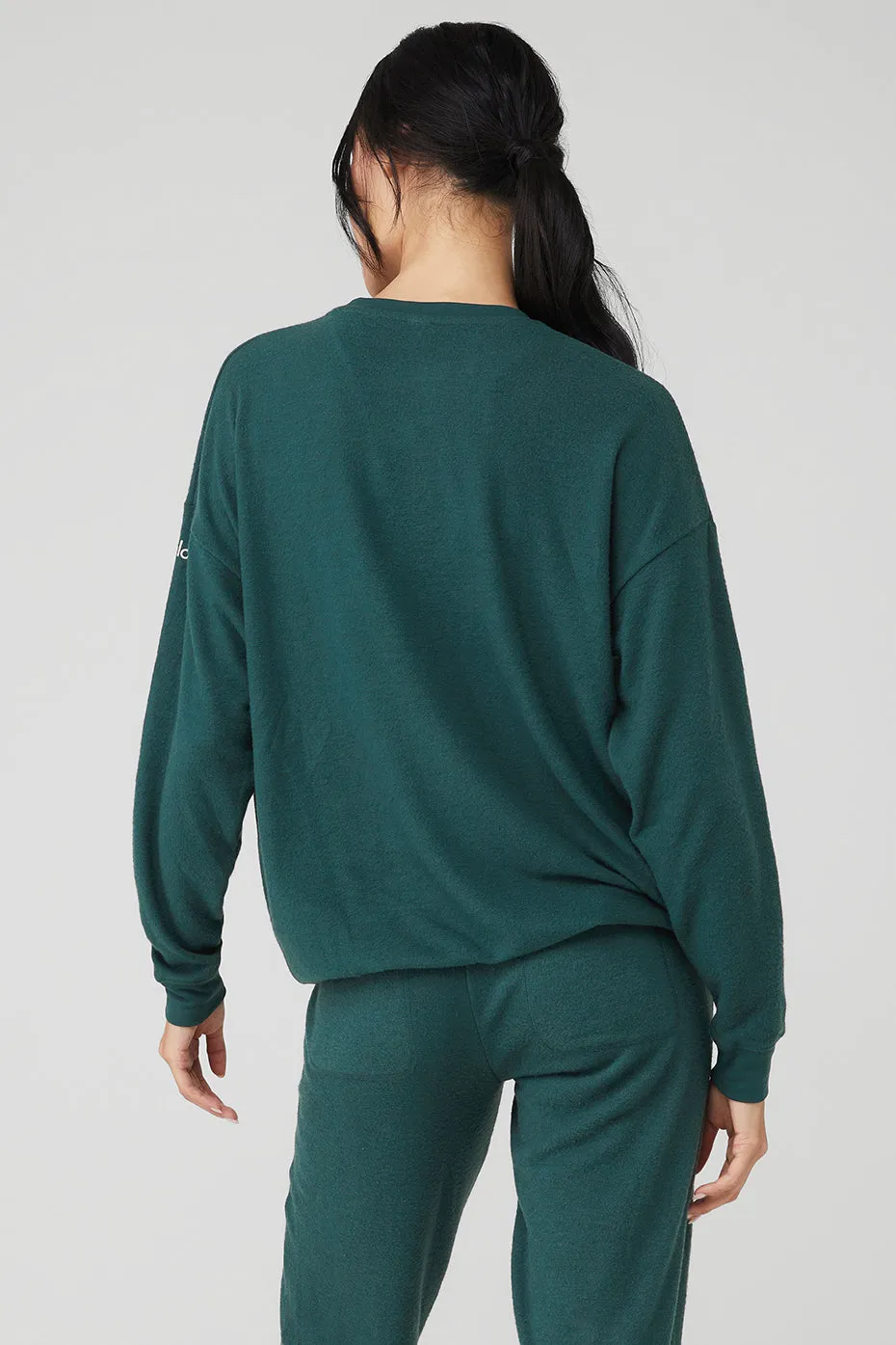 Soho Pullover - Midnight Green sold by Alo Yoga product image thumbnail 3