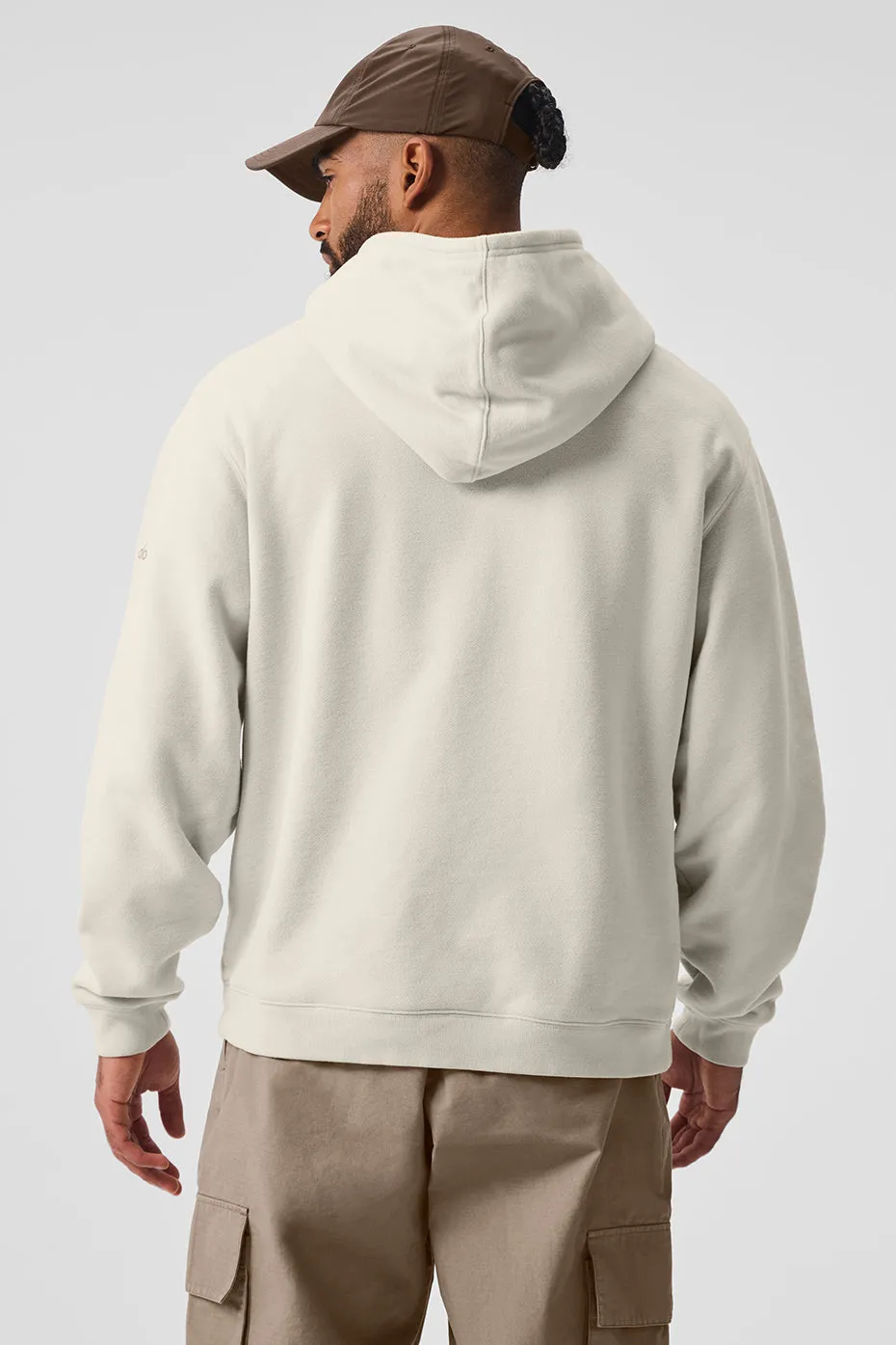Renown Heavy Weight Hoodie - Bone sold by Alo Yoga product image thumbnail 2