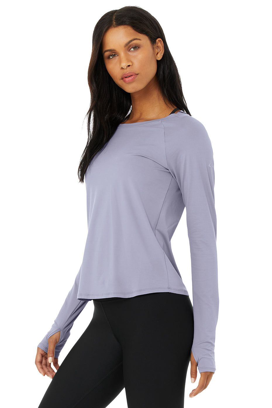 Pulse Long Sleeve - Blue Moon sold by Alo Yoga product image thumbnail 2