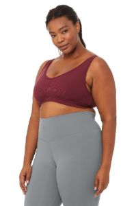 Togetherness Bra - Black Cherry sold by Alo Yoga