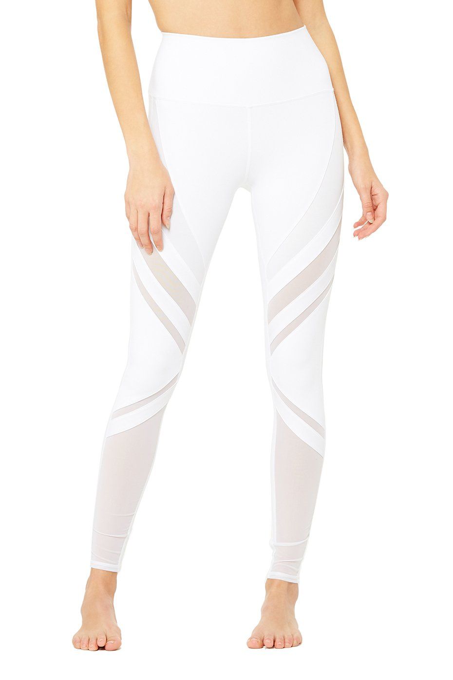 High-Waist Epic Legging - White sold by Alo Yoga