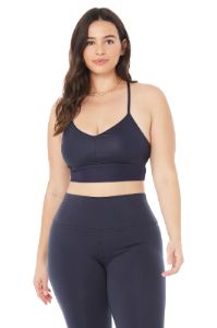 Lavish Bra - True Navy sold by Alo Yoga