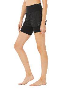 High-Waist Circuit Short - Black sold by Alo Yoga