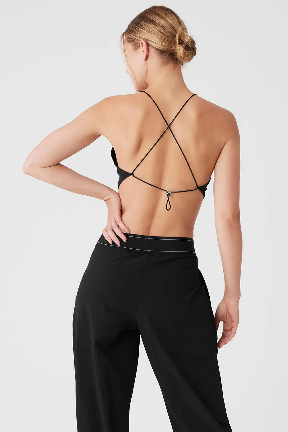 Cropped Megastar Tank - Black sold by Alo Yoga product image thumbnail 2