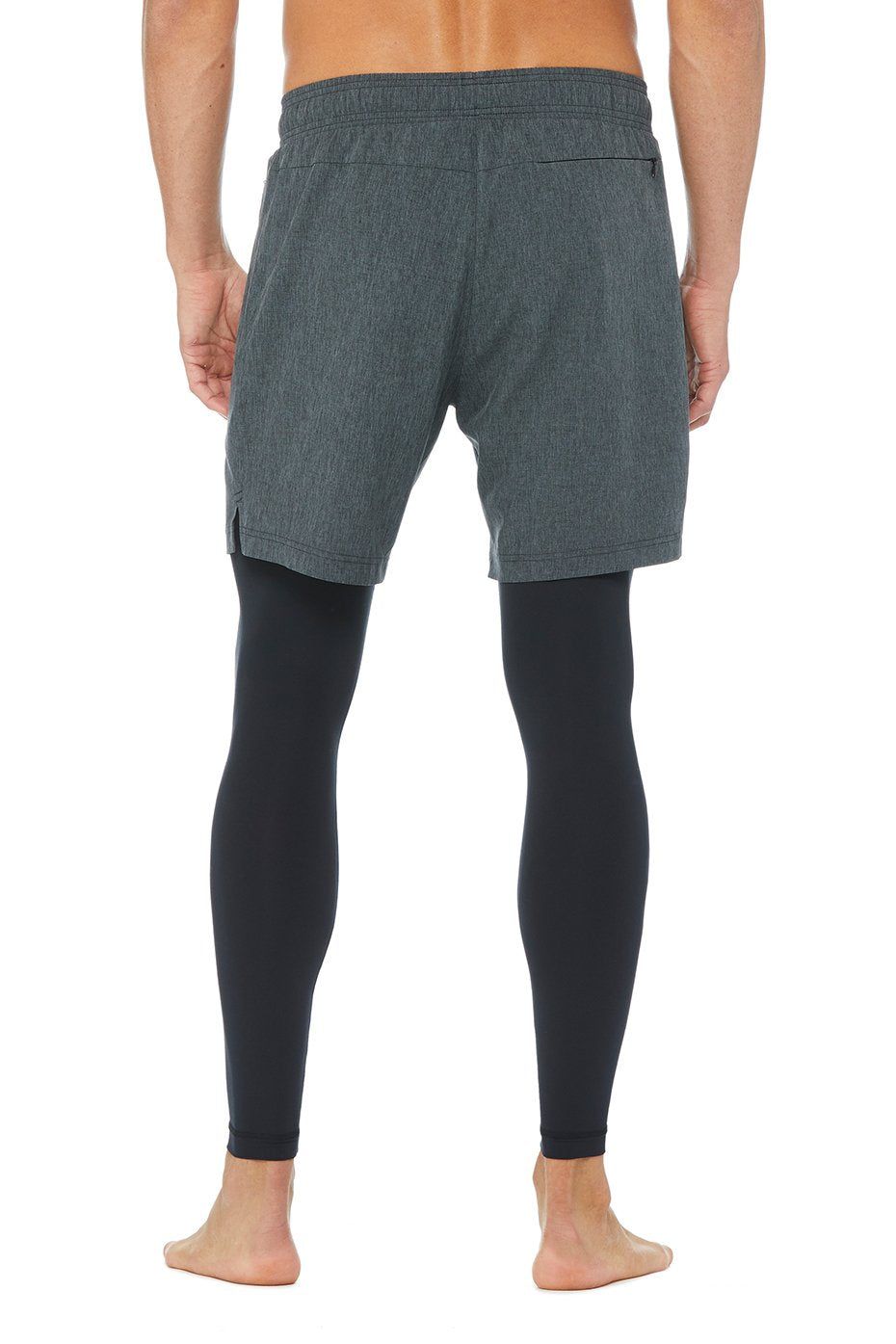 Stability 2-In-1 Pant - Dark Grey Marl/Black sold by Alo Yoga product image thumbnail 2