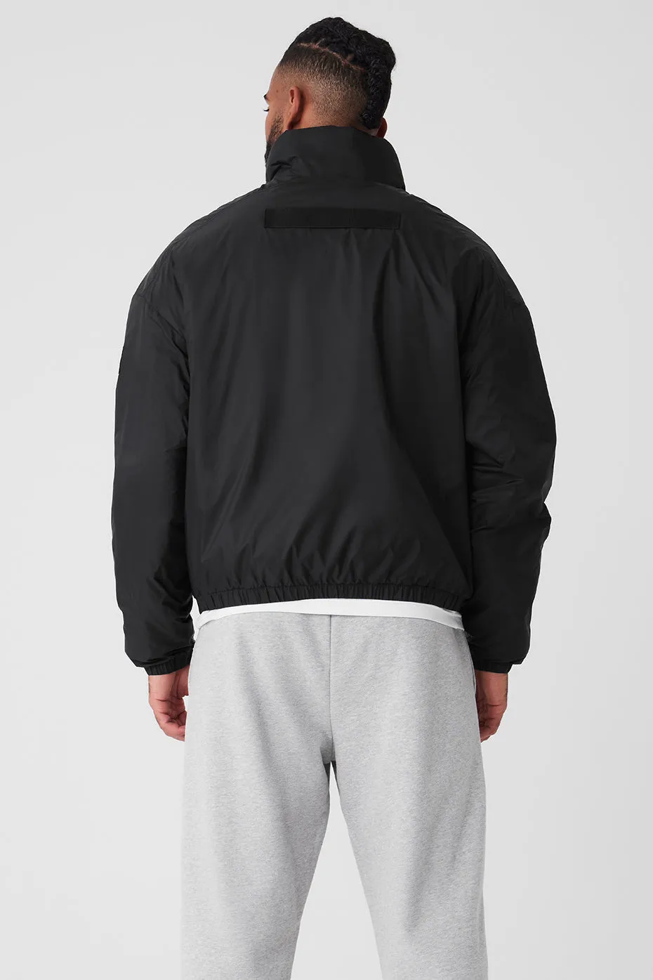 Latitude Light Weight 1/2 Zip Pullover Jacket - Black sold by Alo Yoga product image thumbnail 2