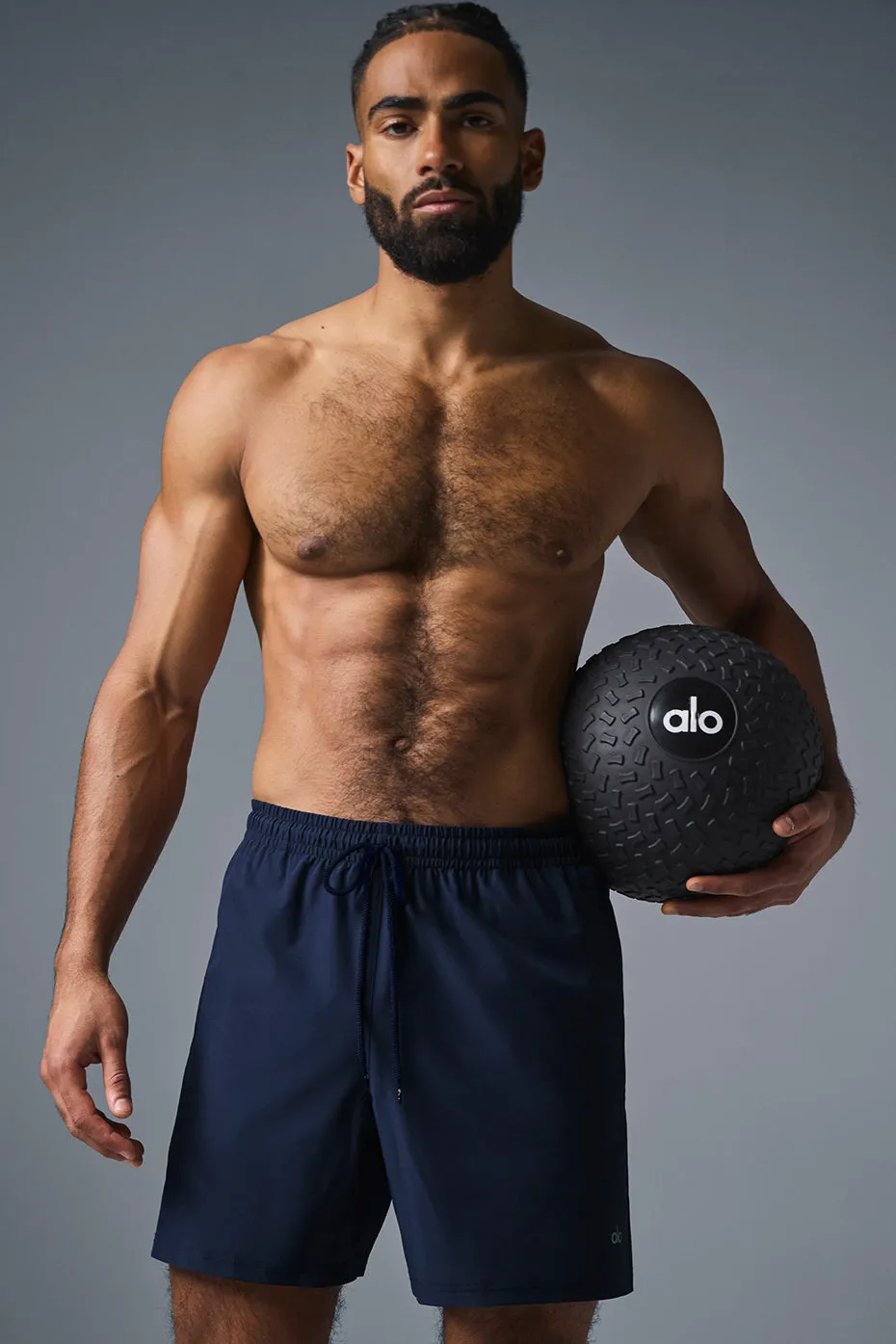 7" Circuit Short - Navy sold by Alo Yoga