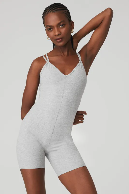 オールインワン・サロペット [Alo Yoga] Alosoft Melody Full Length Bootcut Onesie Alosoft Melody Full Length Bootcut Onesie - Black | ALO