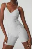 Alosoft Suns Out Onesie - Athletic Heather Grey sold by Alo Yoga