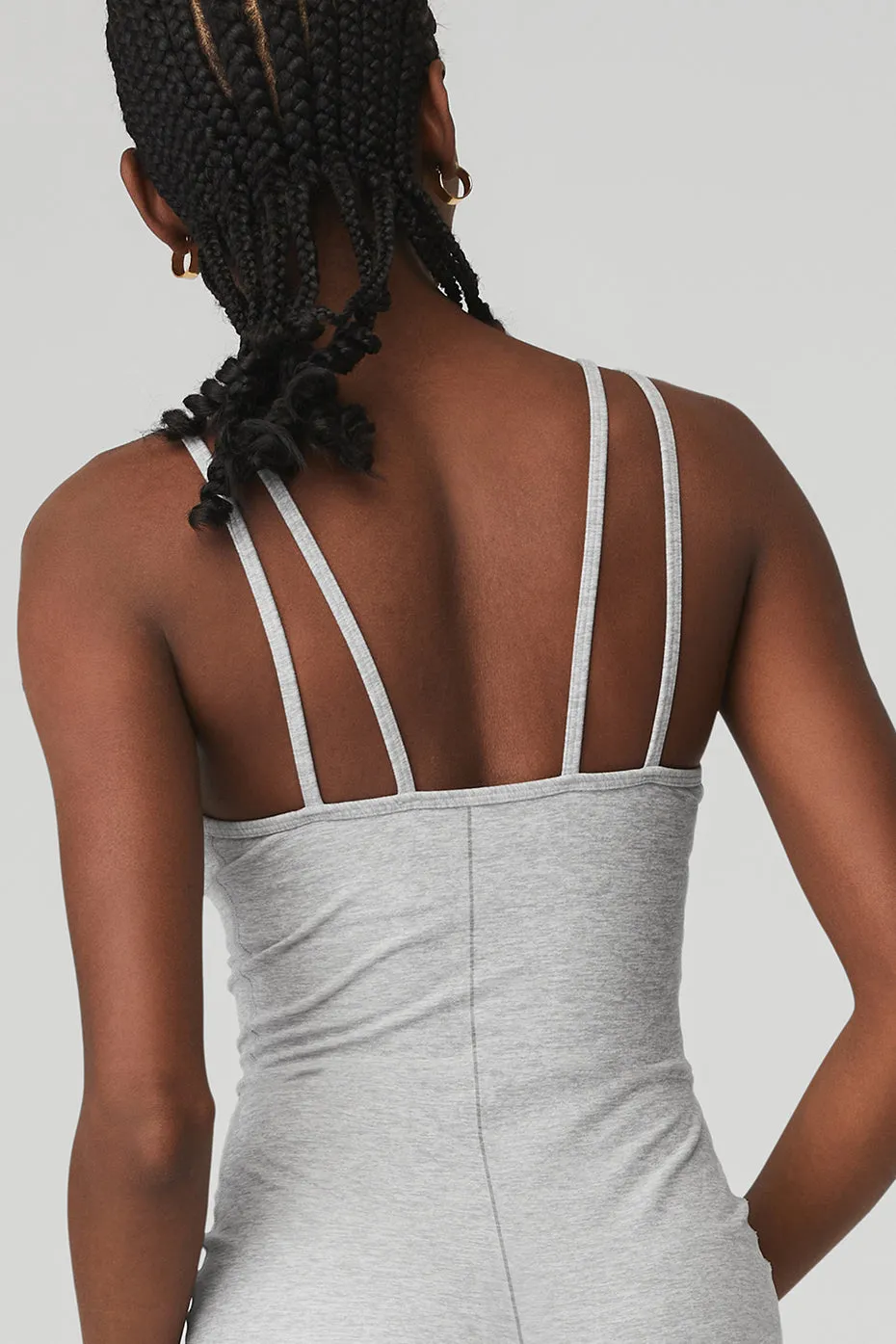 Alosoft Suns Out Onesie - Athletic Heather Grey sold by Alo Yoga product image thumbnail 5