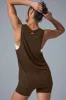 Everyday Modal Rib Tank - Espresso sold by Alo Yoga