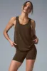Everyday Modal Rib Tank - Espresso sold by Alo Yoga