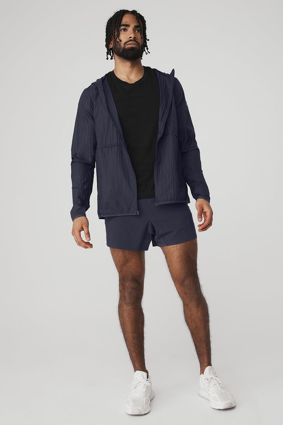 Repeat Running Jacket - True Navy sold by Alo Yoga product image thumbnail 5