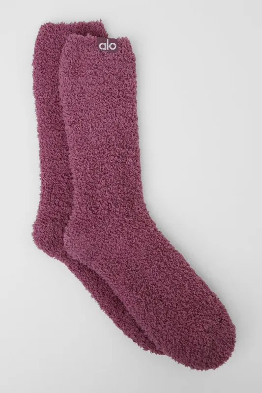 Plush Lush Sock - Soft Mulberry sold by Alo Yoga