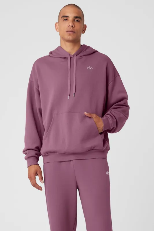 Accolade Hoodie - Soft Mulberry sold by Alo Yoga