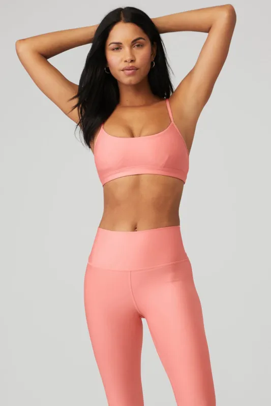 Airlift Intrigue Bra - Strawberry Lemonade sold by Alo Yoga