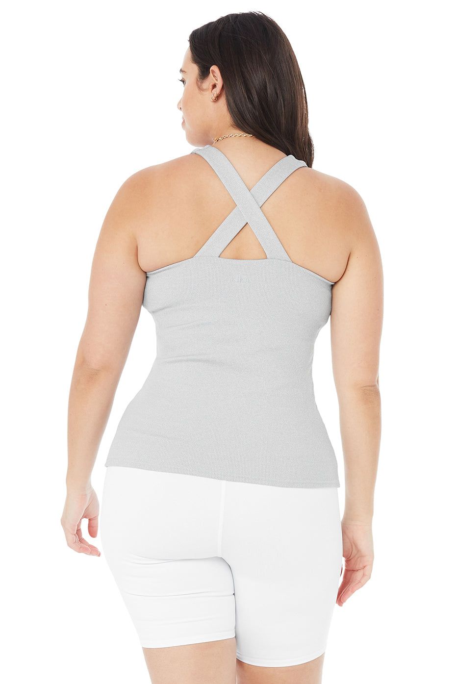 Elevate Tank - Athletic Heather Grey sold by Alo Yoga product image thumbnail 8