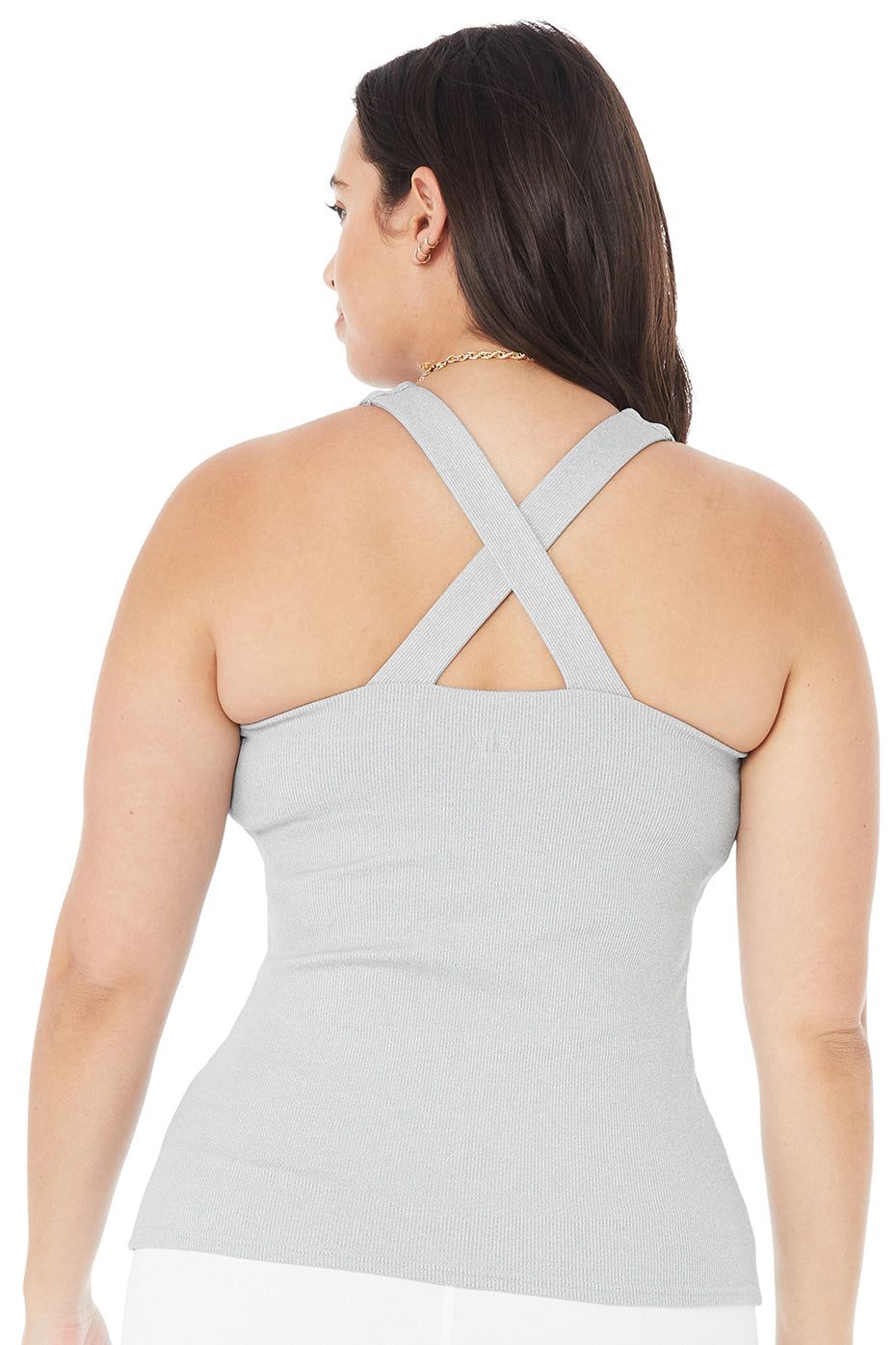 Elevate Tank - Athletic Heather Grey sold by Alo Yoga product image thumbnail 10