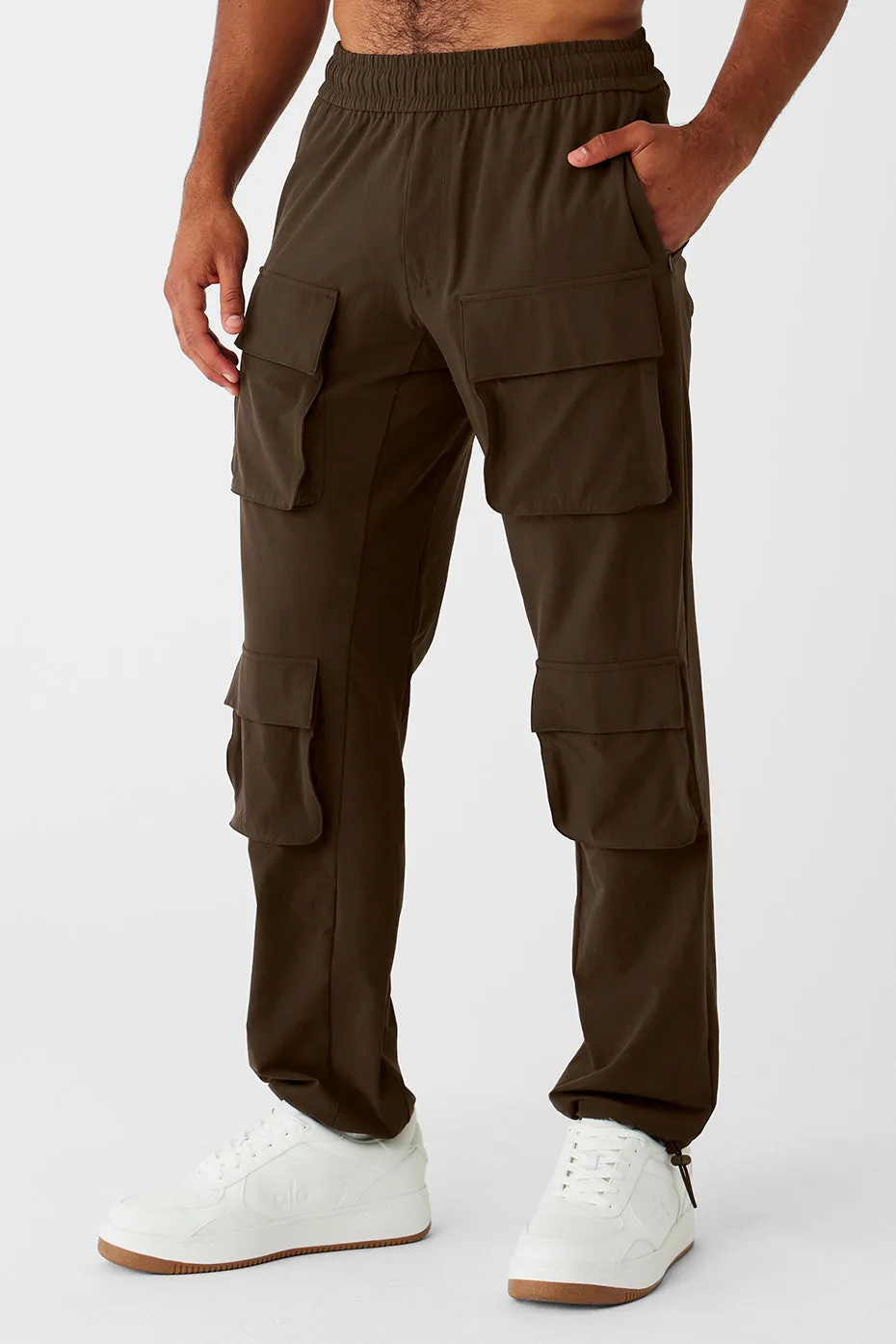 Cargo Venture Pant - Espresso sold by Alo Yoga product image thumbnail 3