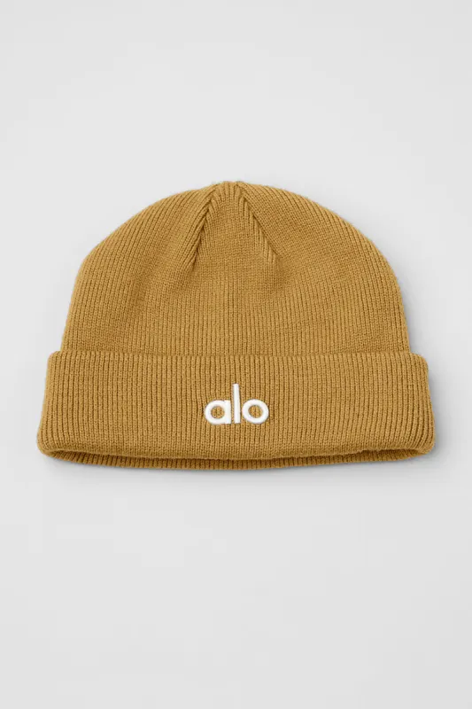 Notable Beanie - Golden Olive Branch made by Alo Yoga
