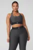 Airlift Suit Up Bra - Anthracite/Black sold by Alo Yoga
