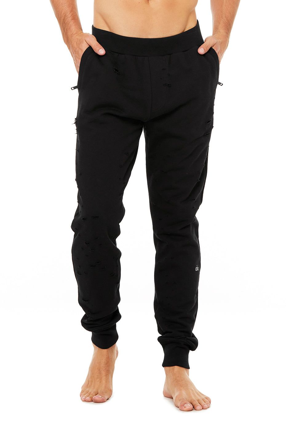Ripped Sweatpant - Black sold by Alo Yoga