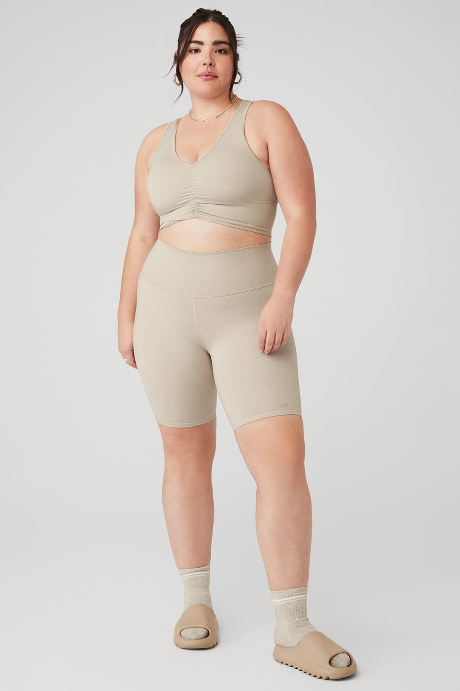 Wild Thing Bra & 7" High-Waist Biker Short Set sold by Alo Yoga product image thumbnail 25