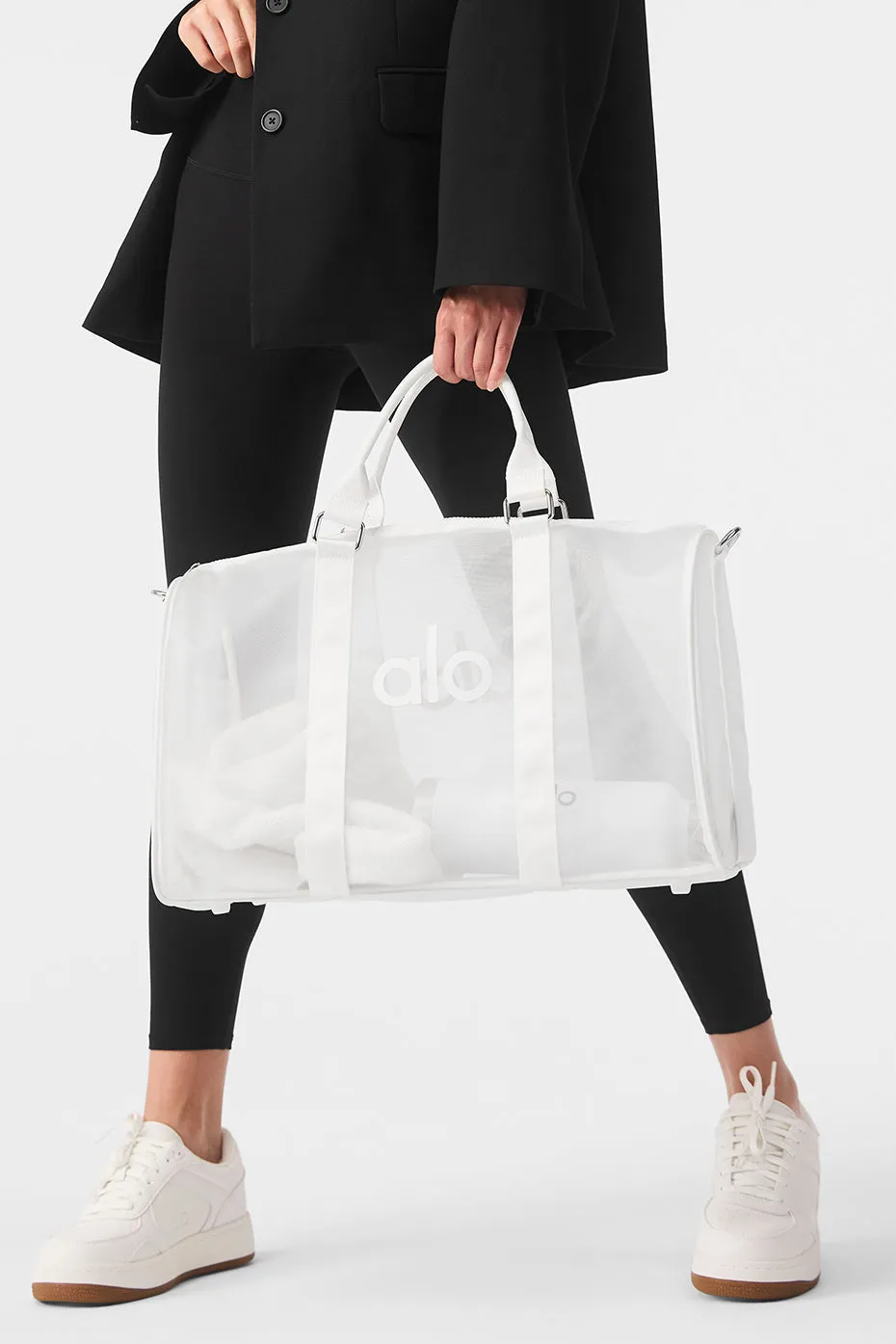 Sheer Duffle - White sold by Alo Yoga product image thumbnail 2