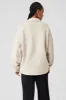 Mixmatch Rugby Sweatshirt - Bone sold by Alo Yoga