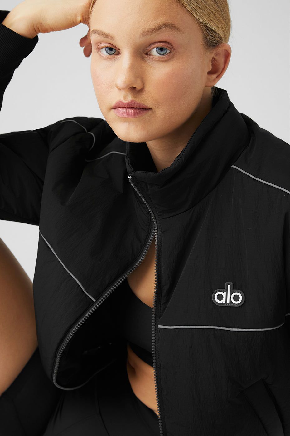 Drop Top Jacket - Black sold by Alo Yoga product image thumbnail 4