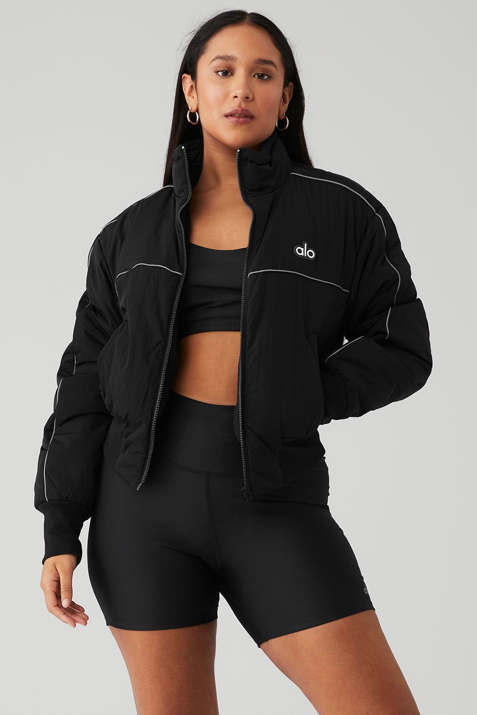 Drop Top Jacket - Black sold by Alo Yoga product image thumbnail 5