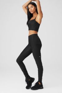 Airlift Street Goddess Bra Tank & Airlift High-Waist Street Goddess Legging Set sold by Alo Yoga