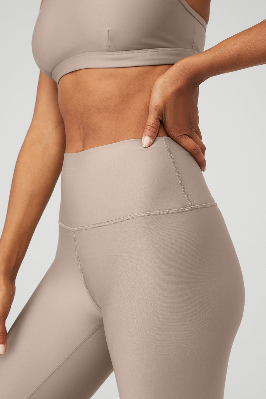 High-Waist Airlift Legging - Taupe sold by Alo Yoga product image thumbnail 4