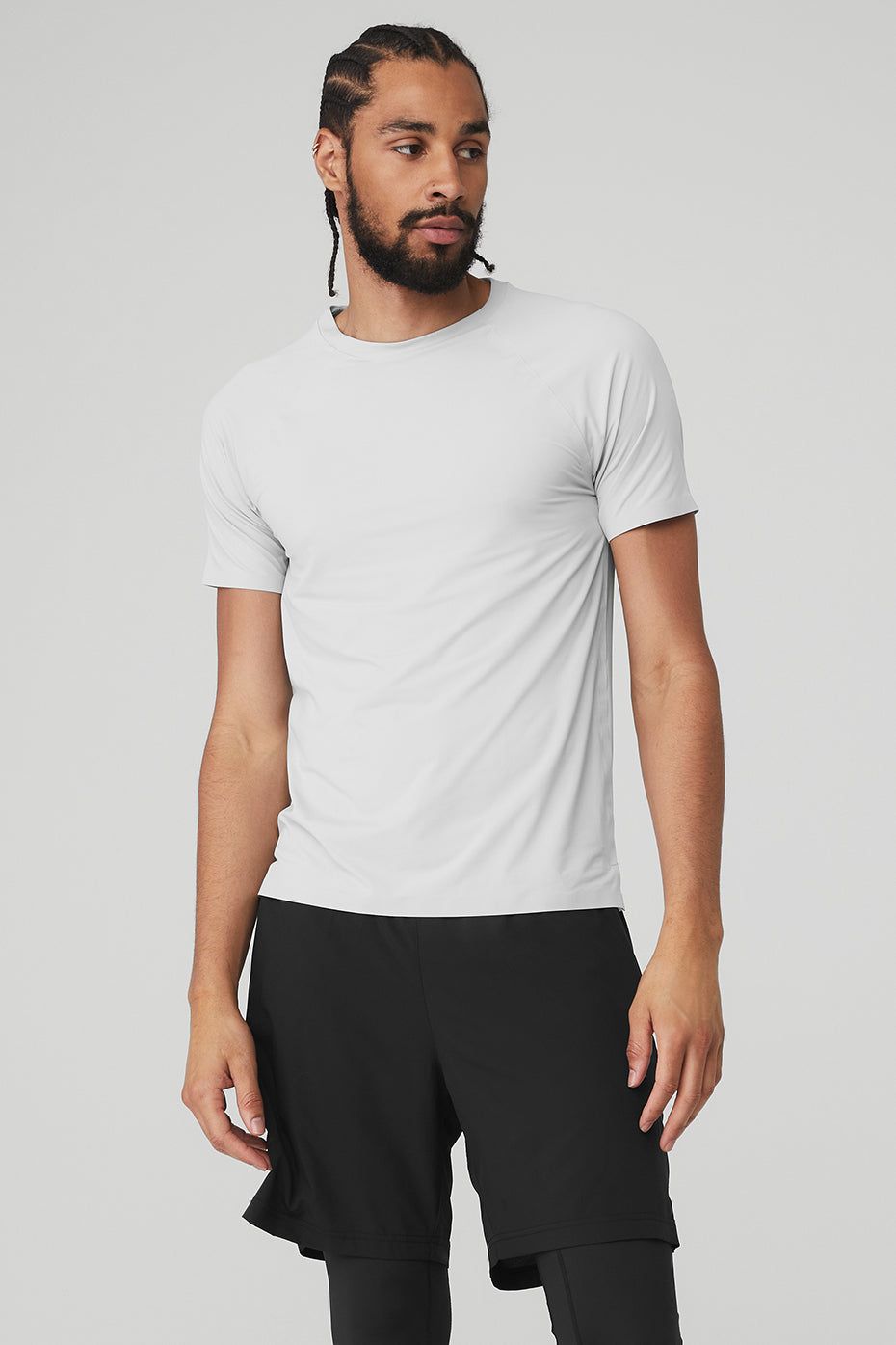 Idol Performance Tee (2 Pack) - Titanium sold by Alo Yoga product image thumbnail 2