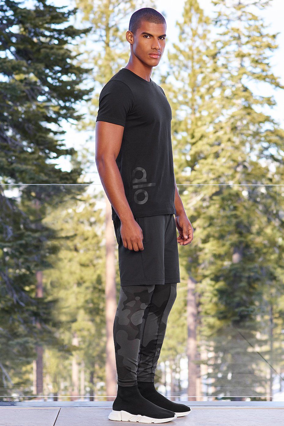 Warrior Compression Pant - Onyx Camo sold by Alo Yoga product image thumbnail 5