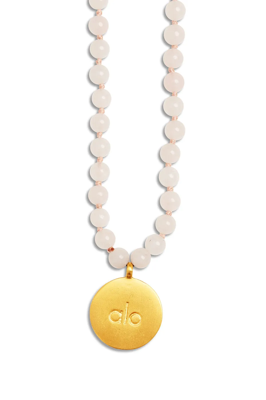 Rose Quartz Mala Necklace sold by Alo Yoga product image thumbnail 2