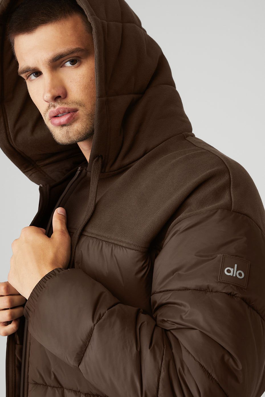 Mash Up Jacket - Espresso sold by Alo Yoga product image thumbnail 4