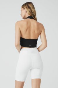 Airbrush Millennial Bra Tank - Black sold by Alo Yoga
