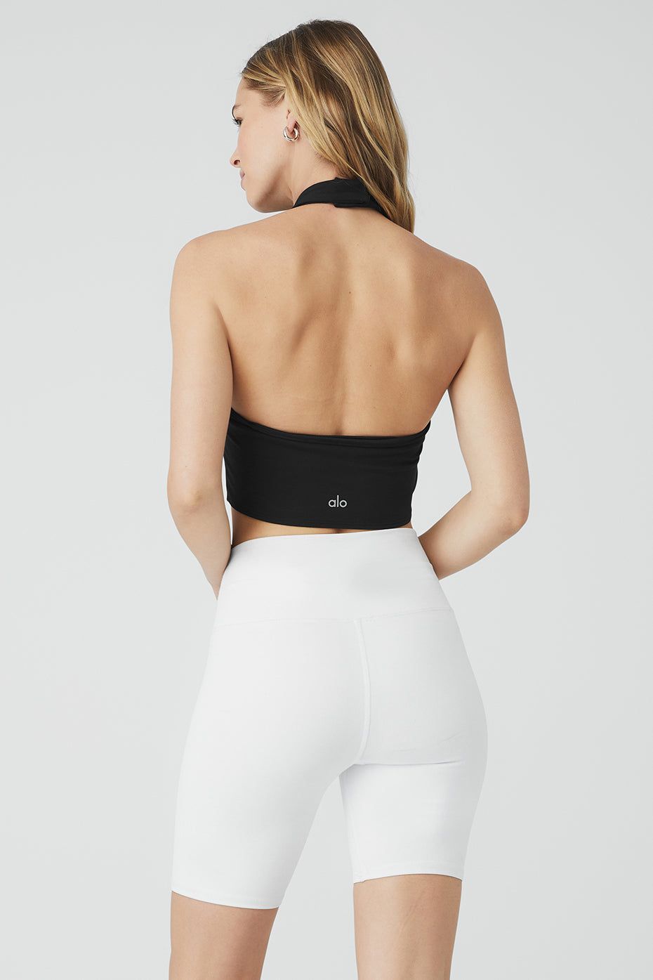 Airbrush Millennial Bra Tank - Black sold by Alo Yoga product image thumbnail 2