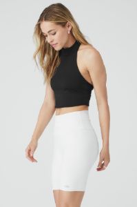 Airbrush Millennial Bra Tank - Black sold by Alo Yoga