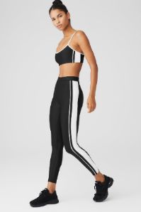 Airlift Car Club Bra & Airlift High-Waist 7/8 Car Club Legging Set sold by Alo Yoga