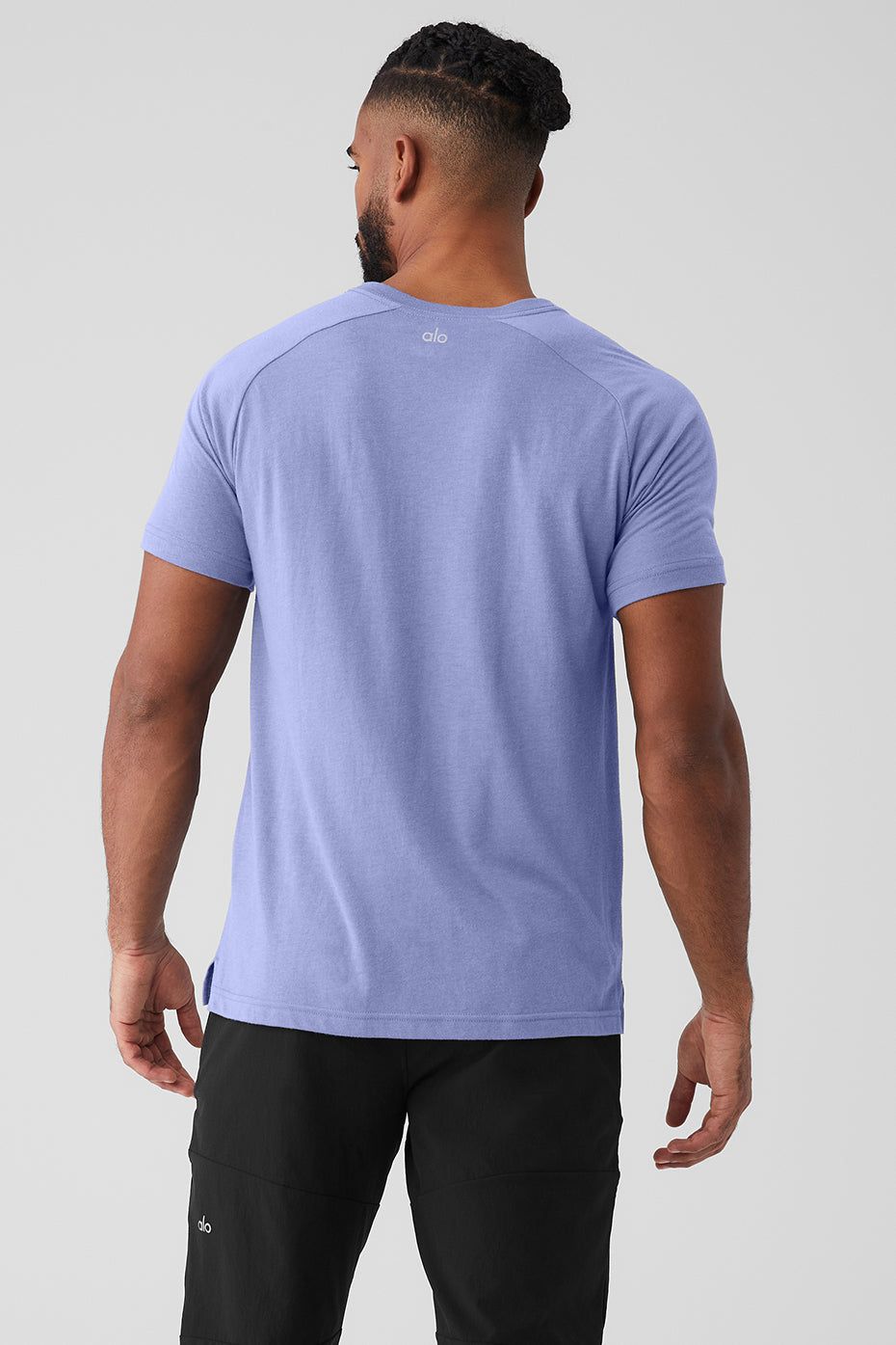 The Triumph Crew Neck Tee - Infinity Blue sold by Alo Yoga product image thumbnail 2